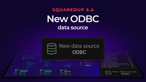 SquaredUp 5.4 New ODBC data source